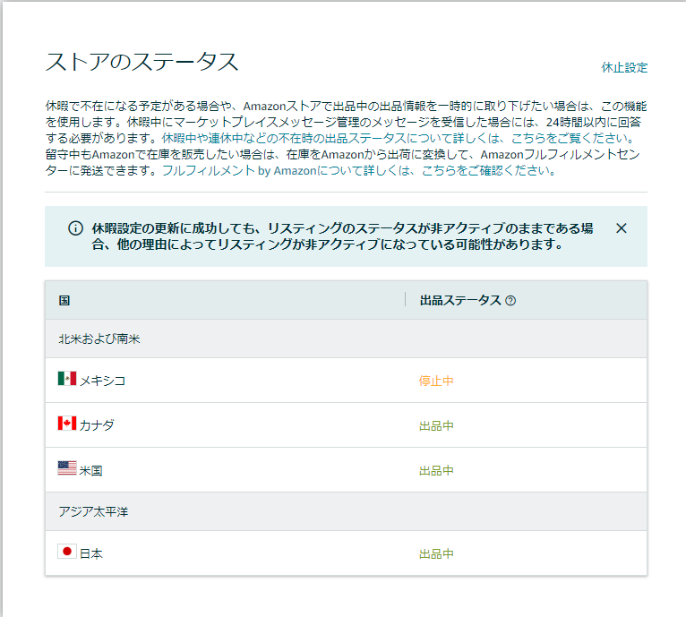 複数アカウント？グローバルセリング？メキシコのアカウント停止？によるアカウント停止について